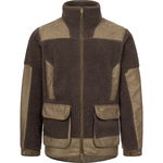 Jacheta Sherpa Fleece Dark Brown Marime M, Blaser