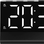 Radio cu ceas Blaupunkt CR10ALU, FM radio, Dual Alarm, Senzor intern de temperatura si umiditate incorporat, Blaupunkt