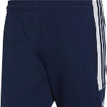 adidas Performance, Pantaloni cu logo, pentru fotbal Squadra 21, Albastru marin, M