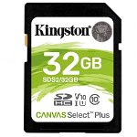 Card de Memorie SD Kingston Canvas Select Plus 32GB, Class