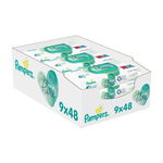 Pampers Servetele umede PAMPERS Harmonie Fara Plastic 9x48buc, Pampers