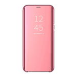 Husa Clear View, Samsung Galaxy S9 Plus, flip cover, Rose, CRB-BBL6573, BIBILEL