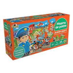 Puzzle gigant retele masina de politie NOR3928