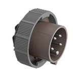 X-CEE SAFETY PERFORMANCE INLET 125A 2P+E >250V 8H IP66/67, Palazzoli