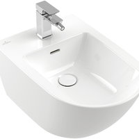 Bideu suspendat Villeroy & Boch Antao Ceramic Plus 37.5x56cm  White Alpin, Villeroy&Boch