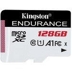Micro SDXC High Endurance 128GB Clasa 10 UHS-I, Kingston
