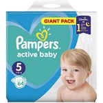Scutece Pampers Active Baby 5 Giant Pack 64 buc 81680829