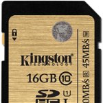 Card SDHC 16GB KINGSTON, Class 10, UHS-I U1, KINGSTON