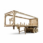 Puzzle 3D din lemn - Remorca pentru camion VM-03, UGEARS