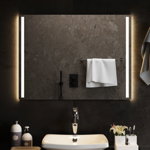 Oglindă de baie cu LED, 80x60 cm, Casa Practica