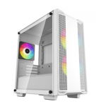 Carcasa Deepcool CC360 alba iluminare RGB