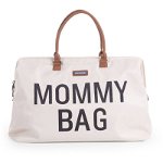 Childhome Mommy Bag Off White geantă de schimbat scutece, Childhome