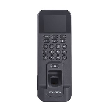 Cititor biometric IP WiFi 2.4 inch Mifare 3000 amprente 3000 carduri - Hikvision - DS-K1T804AMF