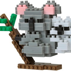 Bandai Nanoblock Animal Koala Building Block (nbc257) 