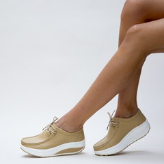 Pantofi Casual Roly Bej, Botinelli