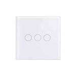 Telecomanda cu touch triplu PNI SafeHome PT Remote Three, cap-scara, portabil pentru Intrerupator inteligent PNI SafeHome PT303 WiFi