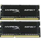 Memorie laptop HX316LS9IBK2/16 HyperX Impact SODIMM 16GB DDR3 1600MHz, Dual Channel, Kingston