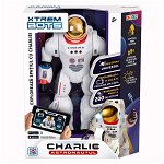 Robot interactiv, Blue Rocket, Astronautul Charlie (Alb)