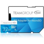 Card memorie Team Group MicroSDHC, 32GB, UHS-I + Adaptor microSD