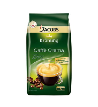 Jacobs Kronung Caffe Crema cafea boabe 1 kg, Jacobs