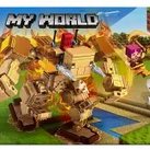 Set de constructie MG, My World of Minecraft - Robot, 304 piese tip lego