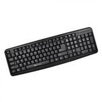 Tastatura Serioux 9400USB, cu fir, US layout, neagra, 104 taste, USB, SERIOUX