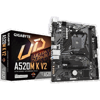 Placa de baza GIGABYTE A520M K V2, Socket AM4