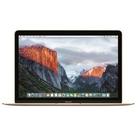 Notebook / Laptop Apple 12'' New MacBook 12, Skylake Core M 1.1GHz, 8GB, 256GB SSD, GMA HD 515, Mac OS X El Capitan, INT keyboard, Gold