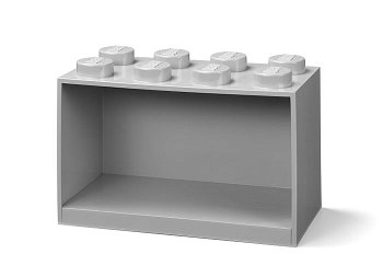 Raft caramida lego 2x4 gri, Lego