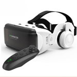 Ochelari VR 3D, Realitate Virtuala, Lentile Acril, Casti, Joystick, Telefon 4,7-6,7 inch, 3D, Universal, Model 2023, VR Shinecon