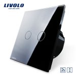 Intrerupator touch RF actionare jaluzele Livolo, Livolo