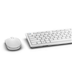 Kit tastatura si mouse Dell KM636, Wireless, alb
