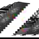 PC Gaming BALAUR Legendar Plus, AMD Ryzen 5 7600 3.8GHz, 32GB DDR5, 1TB SSD, RX 9060 XT 8GB GDDR6, Iluminare RGB, 
