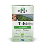 Tulsi Ceai Verde, 18 plicuri, Organic India, Organic India