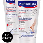 Promo!Hansaplast Crema Anti-calus 75 ml Scrub&Verzorging 1+1Gratis!(31.01.2023)