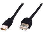 Cablu USB 2.0, de extensie, 3 m, Assmann