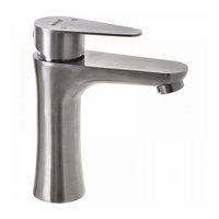 Baterie lavoar MIXXUS NEO-001 din otel inoxidabil, Monocomanda, Racorduri incluse