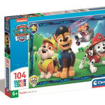 Puzzle, Clementoni, Multicolor, Paw Patrol, 104 buc