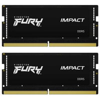 Kit SO-DIMM Memorie Kingston Fury Impact, 32GB, DDR5-5600MHz, CL40, Dual Channel