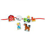 Ferma de insirat Melissa & Doug, 13 piese