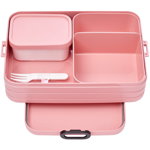 Mepal Bento Large cutie pentru alimente mare culoare Nordic Pink, Mepal