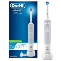 Periuta de Dinti Electrica Vitality 100 Cross Action Alb, Oral-B