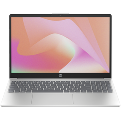 Laptop HP 15-fd0015nq cu procesor Intel® Core™ i7-1355U pana la 5.0 GHz, 15.6", Full HD, 16GB DDR4 RAM, 1TB SSD, Intel® Iris® Xe Graphics, Free DOS, Natural Silver