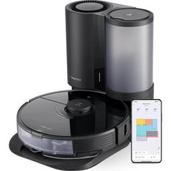 Robot de aspirare Roborock S7 plus WiFi Navigatie LiDar Mop 2500 Pa 68W recipient praf 470ml recipient apa 300 ml Sonic vibration Black