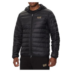 Geaca  EA7 Core Identity Packable Down Hood 38267 - Auriu/Negru, Emporio Armani