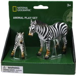 National Geographic Set 2 figurine - Zebra