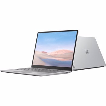 Laptop 2 in 1 Microsoft Surface GO, 12.4", Pixel Sense, Intel® Core™ i5-1035G1, 8GB, 128GB SSD, Intel® UHD Graphics, Windows 10 Home, Silver