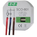 iluminat Dimmer SCO-801 fara memorie 230V AC 350W gri SCO-801, F&F