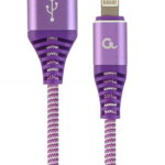 Kabel USB Gembird USB-A - Lightning 1 m Fioletowy (CC-USB2B-AMLM-1M-PW), Gembird