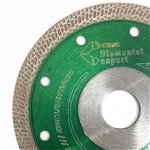 Disc DiamantatExpert KCUT pt. Portelan dur, Placi dure, Ceramica dura, 125x22.2 (mm) Premium - DXDY.KCUT.125, DiamantatExpert